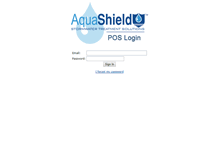 Tablet Screenshot of pos.aquashieldinc.com